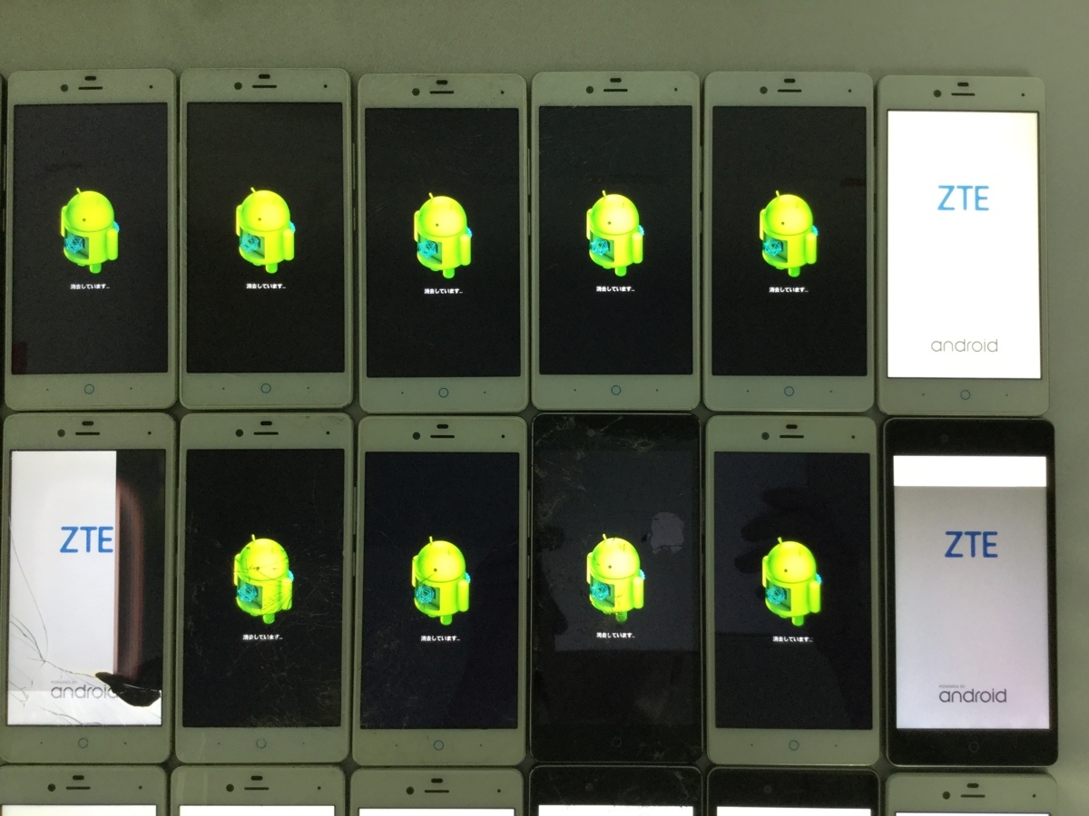 A【JUNK】ZTE BLADE E01 20台セット　0724-97_8