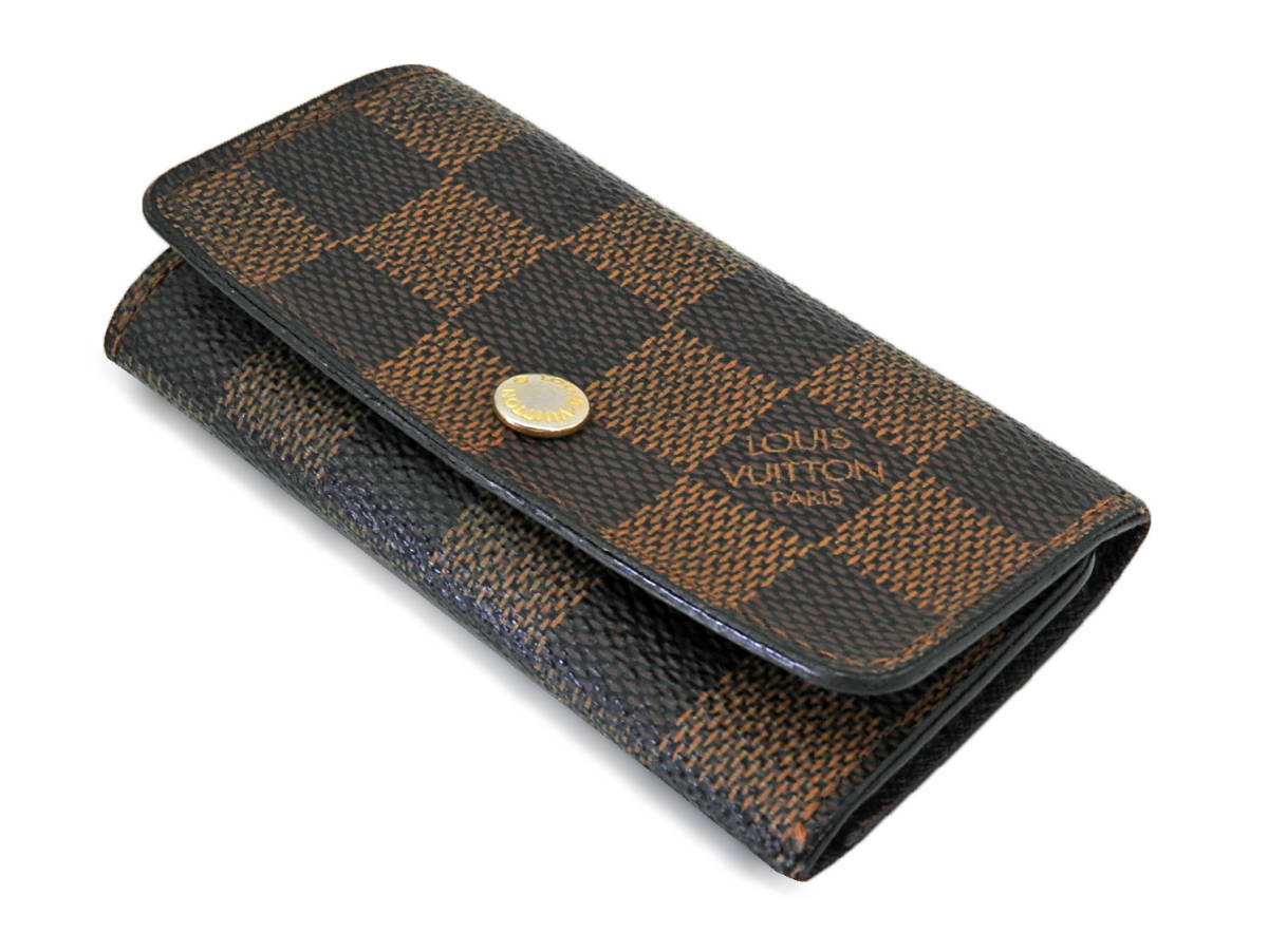 LOUIS VUITTON ダミエ4連キーケース☆正規品☆全国送料無料♪ ダミエ