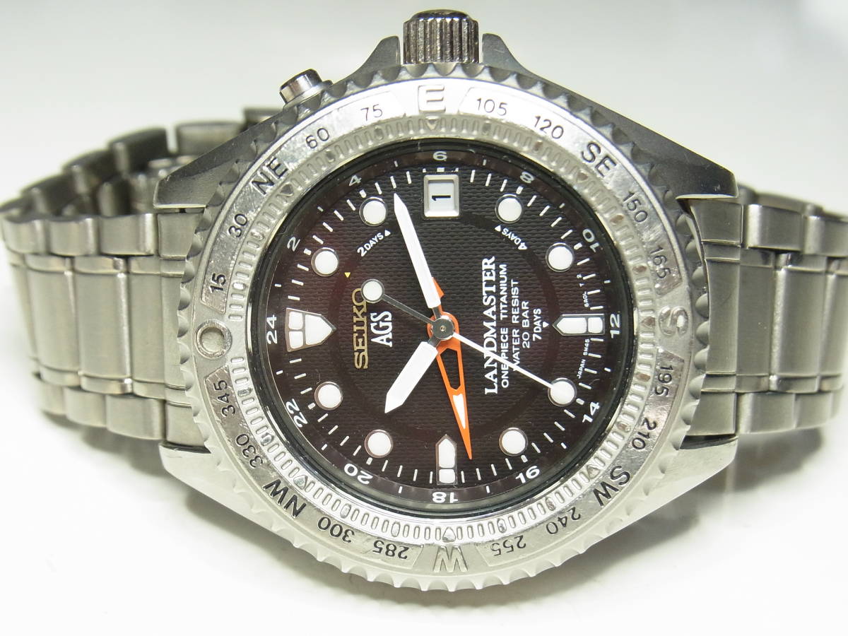 GMT Limited ランドマスター Seiko Sport 0 Red SEIKO 44.5mm 