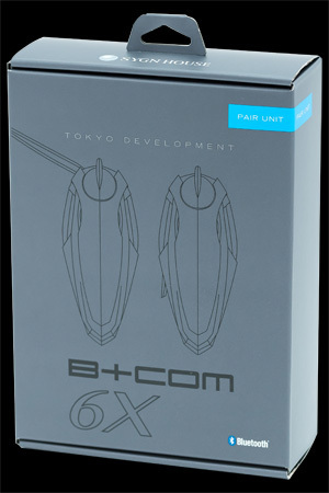 サインハウス B+COM（ビーコム） SB6X Bluetoothインターコム 00080216