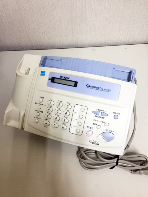 ブラザー FAX-210 新品Brother FAX-210 ファックス機 FAX-210 FAX機