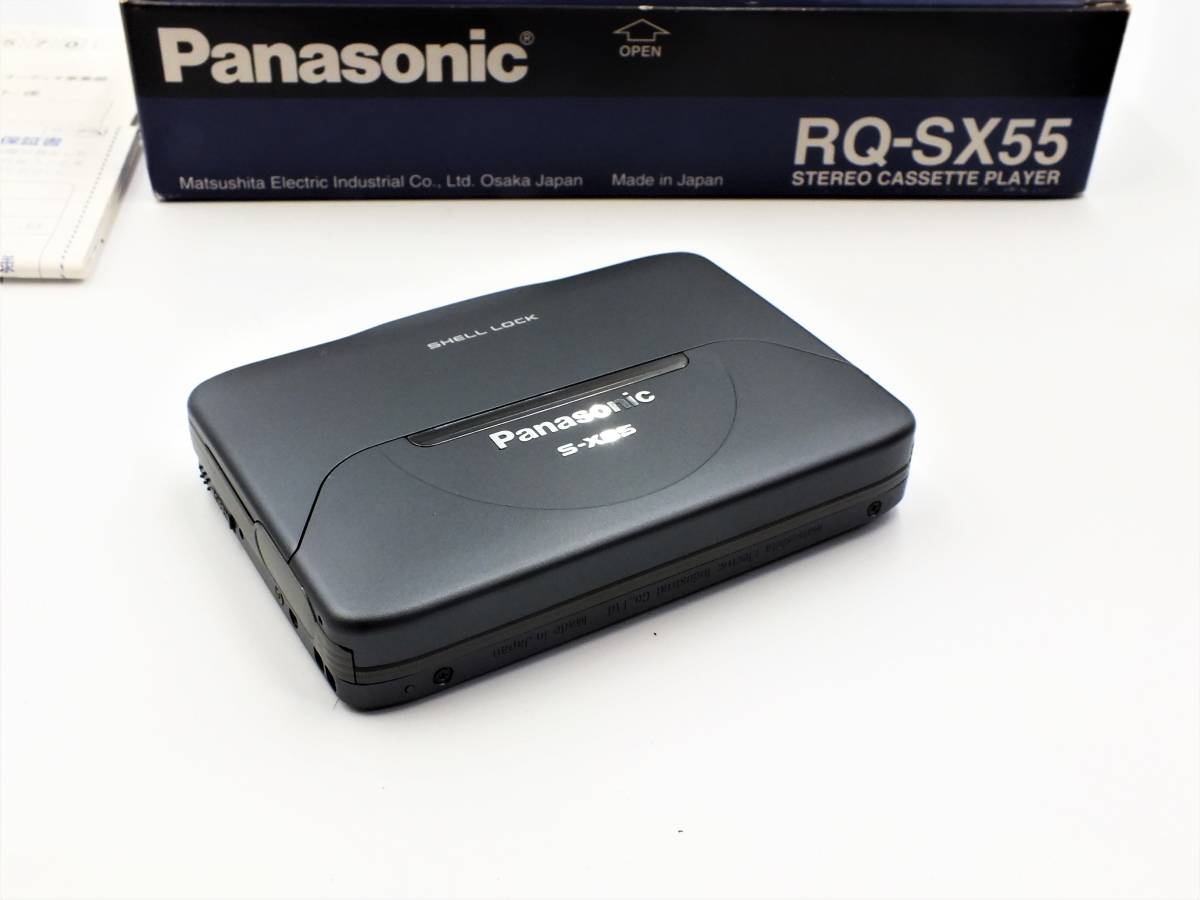 【未使用新品】RQ-SX55　パナソニックステレオカセットプレーヤー