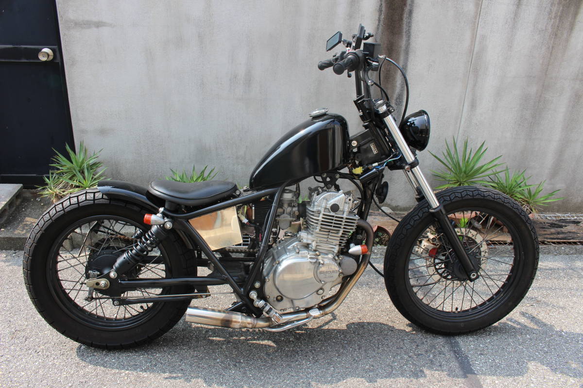 スズキ　ボルティ　250 ナローチョッパー　フルカスタム　グラストラッカー スズキ グラストラッカーのカスタムチョッパーバイク・ビアード A