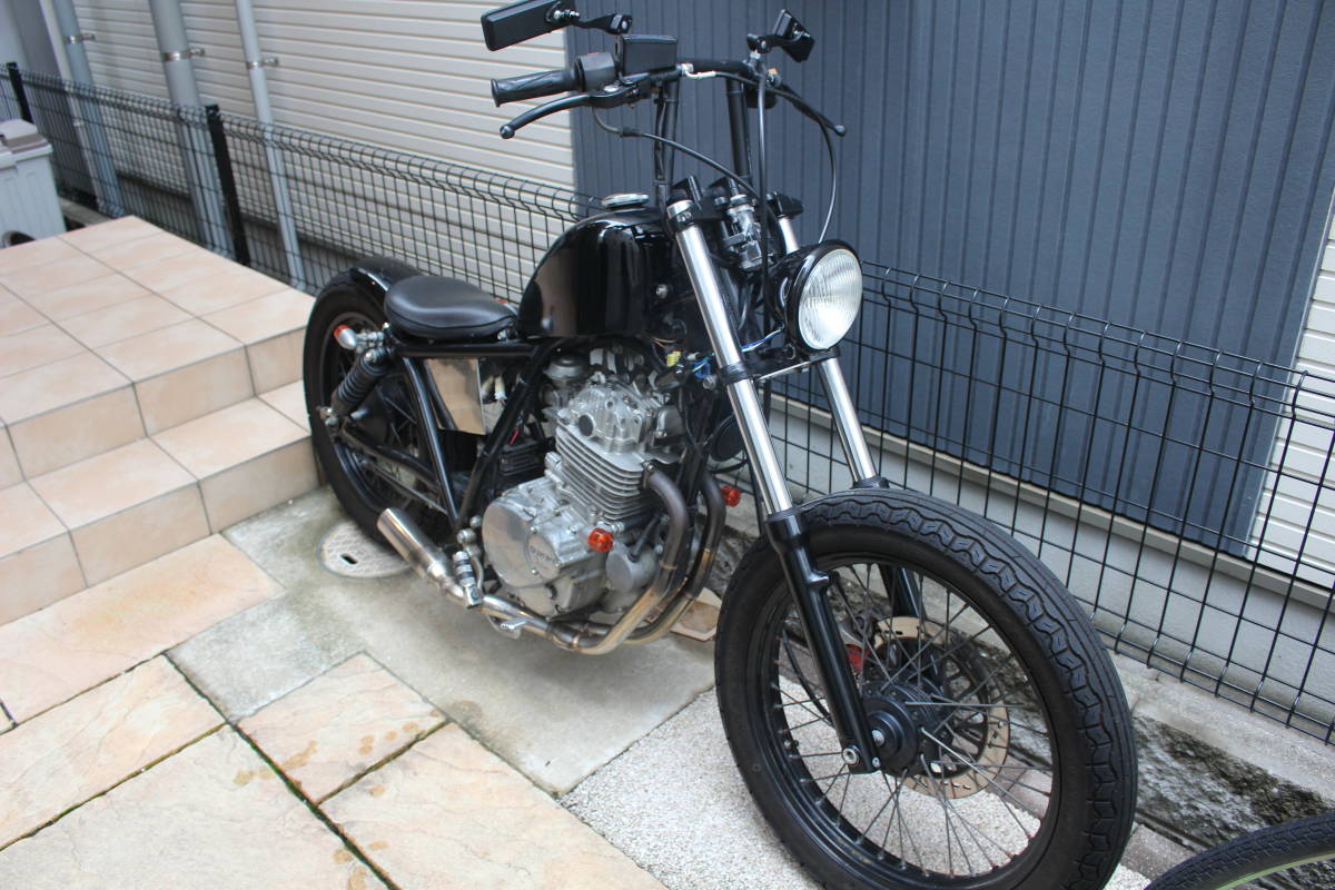 スズキ　ボルティ　250 ナローチョッパー　フルカスタム　グラストラッカー スズキ ボルティー 250cc チョッパー フルカスタム 好調 グラス