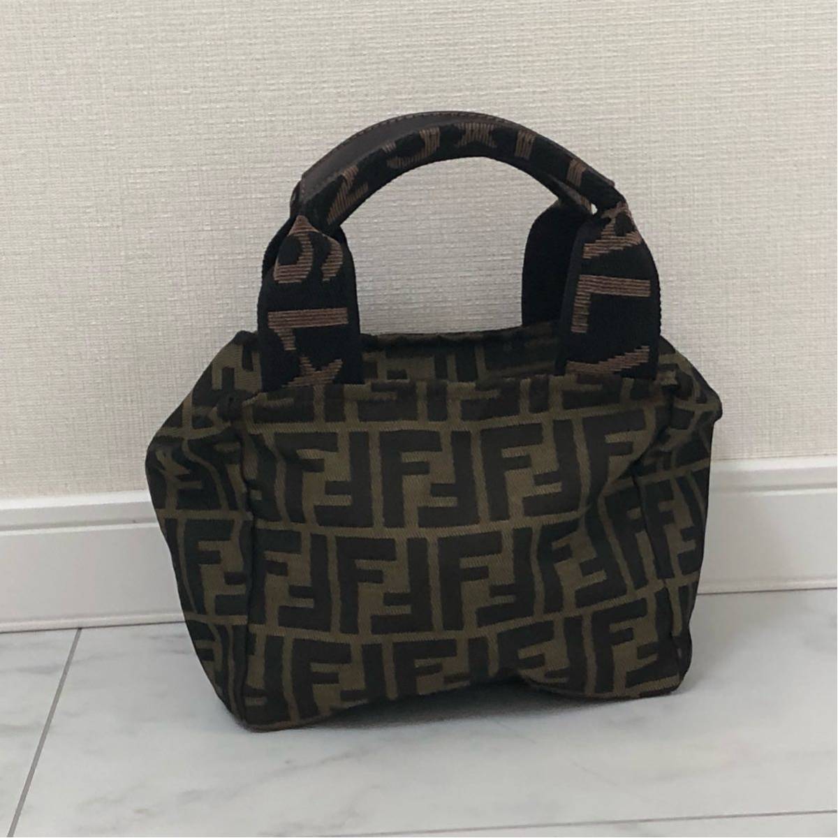 フェンディ ズッカ ミニハンドバッグ FENDI フェンディ ズッカ柄 