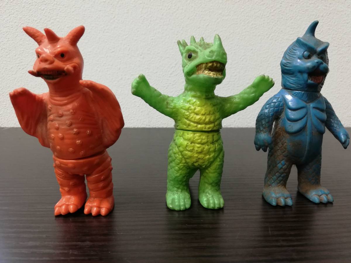 ブルマァク 当時物 ソフビ Yahoo!オークション - 怪獣 チャンドラー