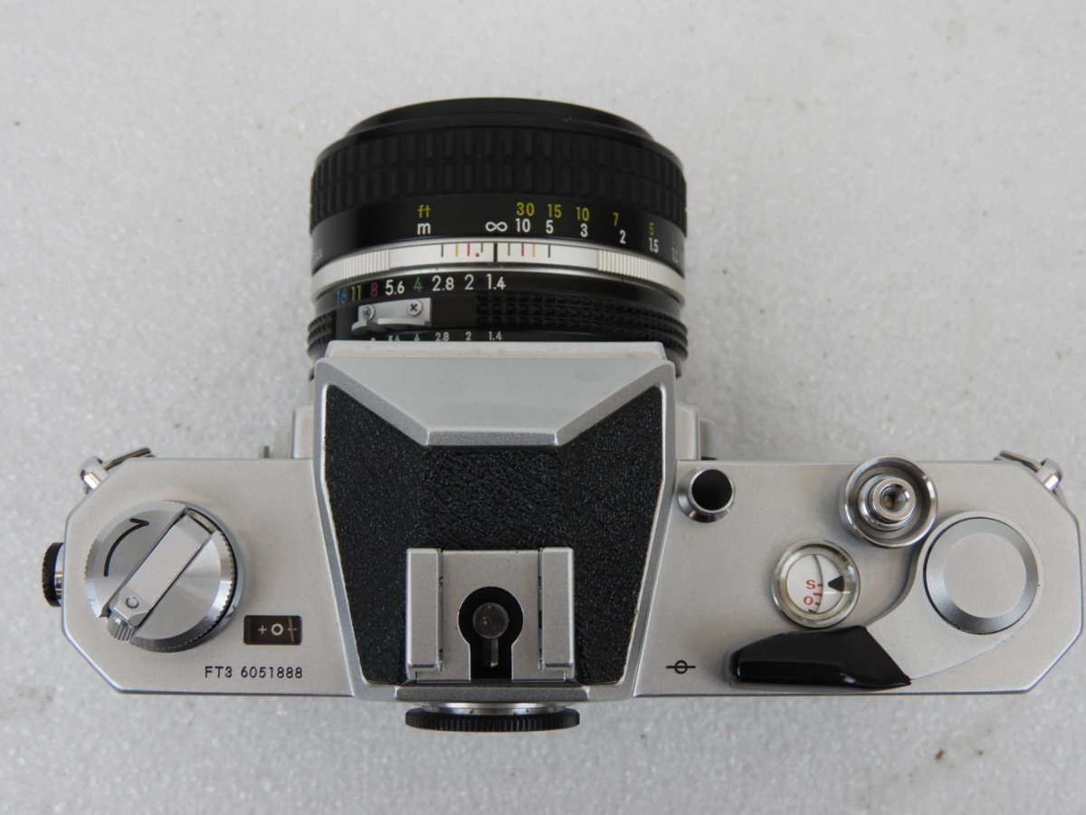 ▽Nikon ニコン Nikomat ニコマート 一眼レフカメラ FT3 レンズ NIKKOR
