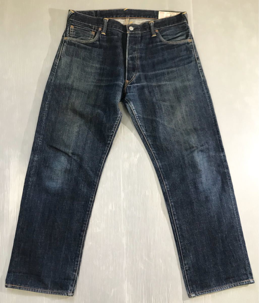 エヴィス》激シブ色落ち 0 LOT EVISU Yahoo!オークション エヴィス N