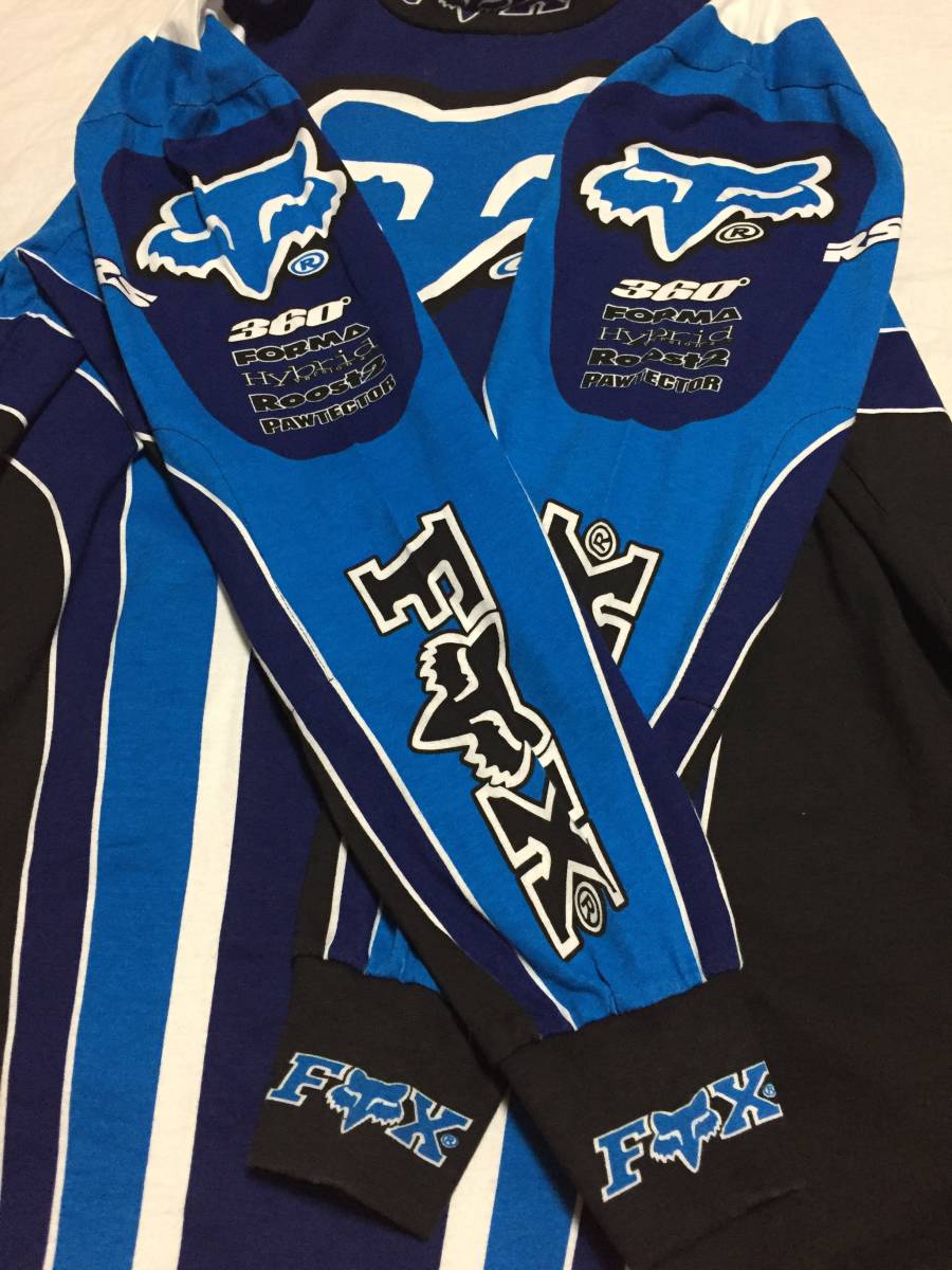 ビンテージ フォックス レーシング FOX racing モトクロスシャツ Yahoo