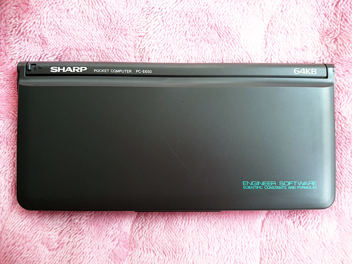 希少 美品 SHARP PC-E650 ポケコン 関数電卓 電卓 箱 説明書 ポケット 