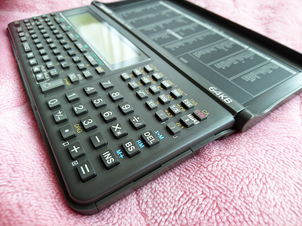 希少 美品 SHARP PC-E650 ポケコン 関数電卓 電卓 箱 説明書 ポケット 