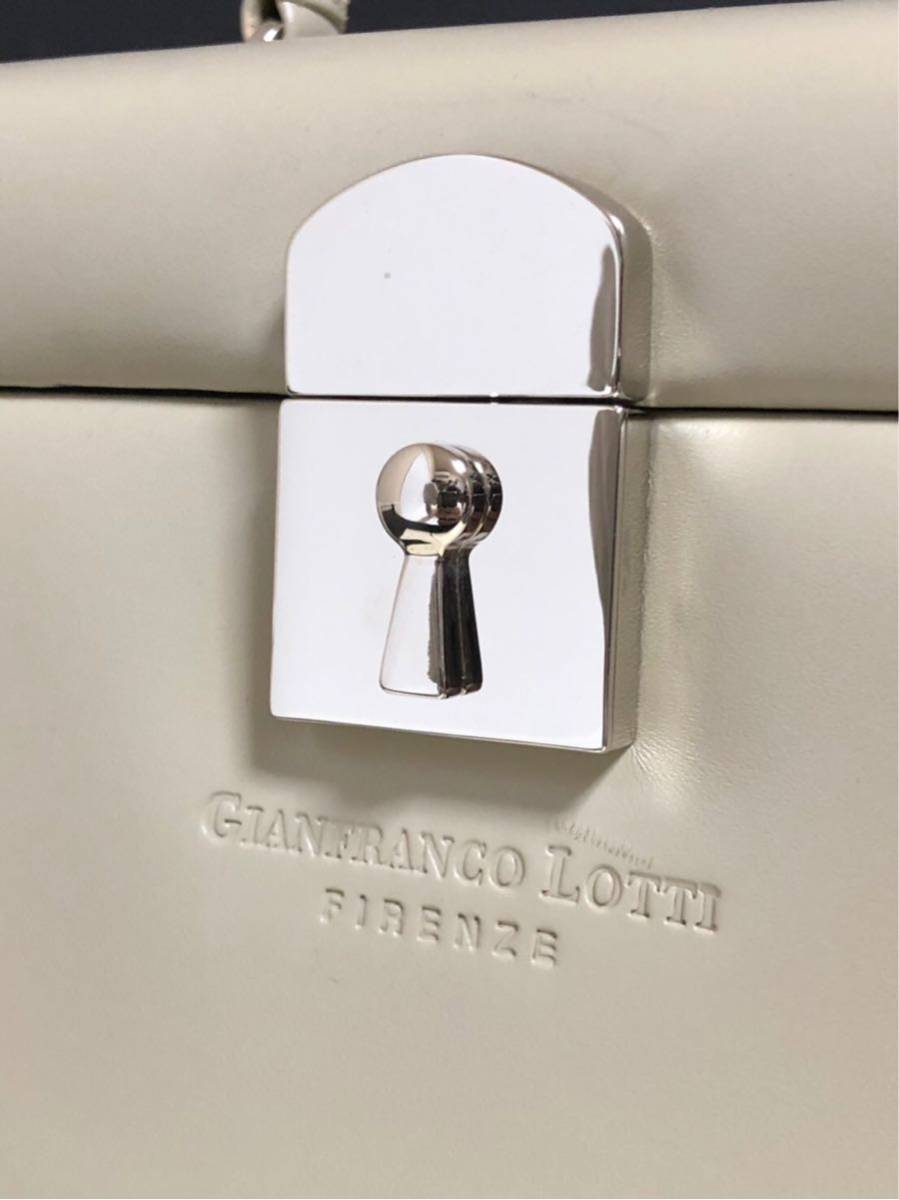 ☆極美品☆ GIANFRANCO LOTTI ジャンフランコロッティ レザー バニティ