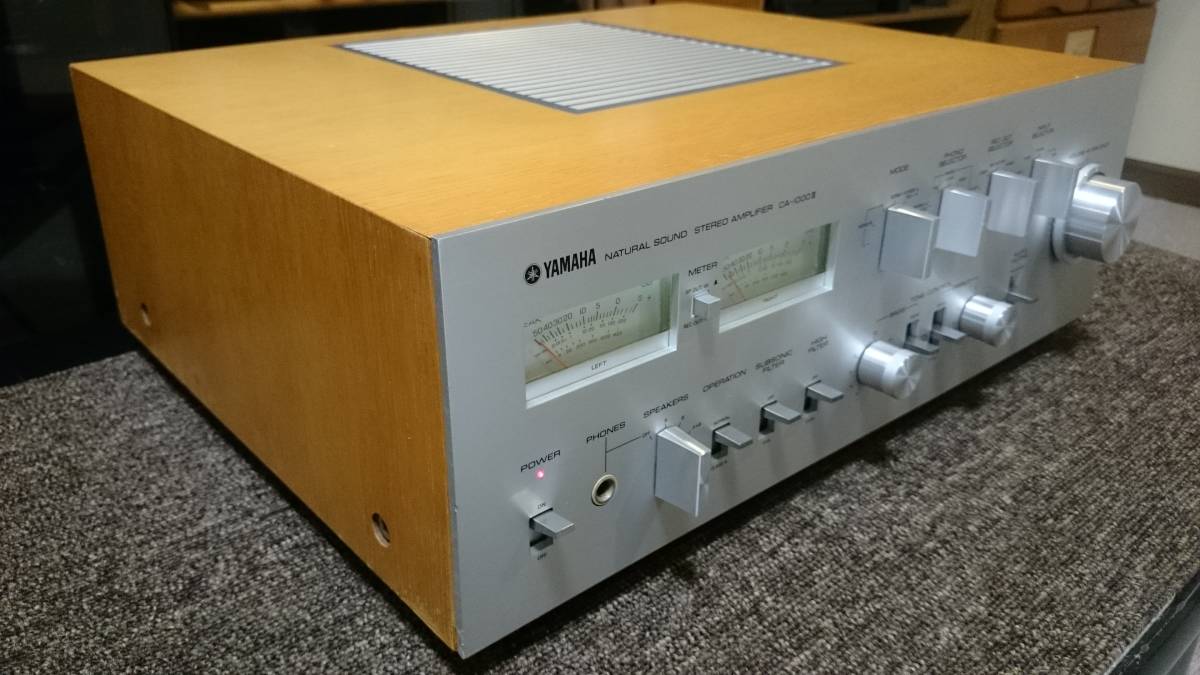 現状品 YAMAHA ヤマハ CA-1000 Ⅲ 『整備動作品 保証あり』 プリメイン
