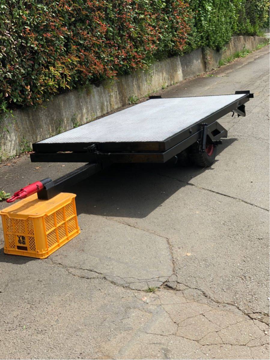 トレーラー コンバイントレーラー 農業 トラクター 農業機械 牽引 運搬 