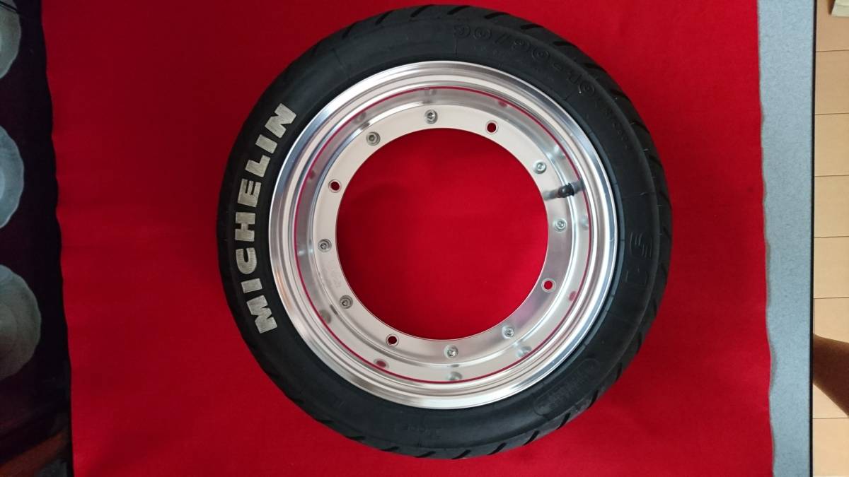 ☆ホンダ純正シャリーメッキ加工10インチホイール2本セット売り切り