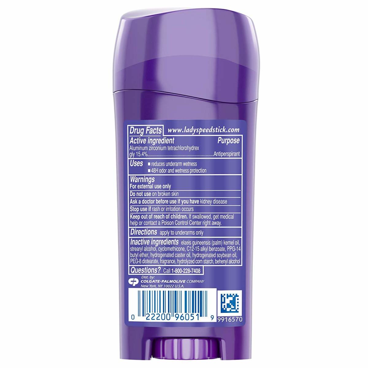 新品未開封 デオドラント レディスピードスティック Lady Speed Stick Dry Wild Freesia 制汗剤 ワイルドフリージア 大容量 65g_3