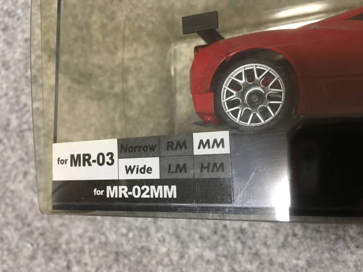 京商 ASC MR-03W-MM フェラーリ458GT2 レッドバージョン MZP230R