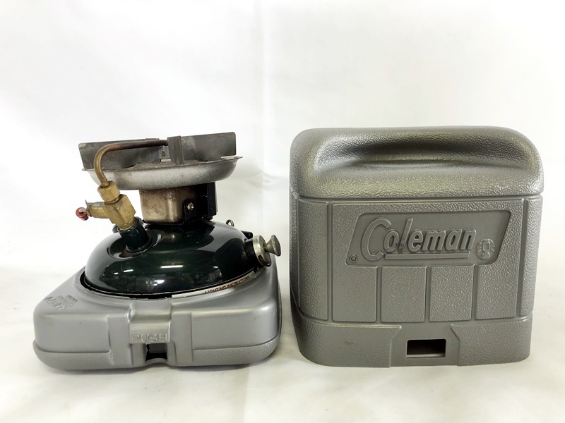 Coleman コールマン 508A シングルバーナー ケース付 動作未確認 508A Coleman シングルバーナー STOVE コールマン ☆1Y0820-75