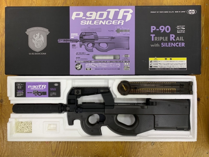 072H170☆1円～【現状渡し】東京マルイ P-90 TR スタンダード電動ガン