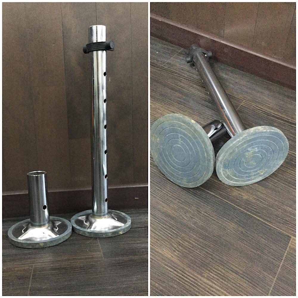 K1119G] 美品 天馬 TEMMA 鴨居 ジャッキ 820 微調節ハンドル付 3尺～12