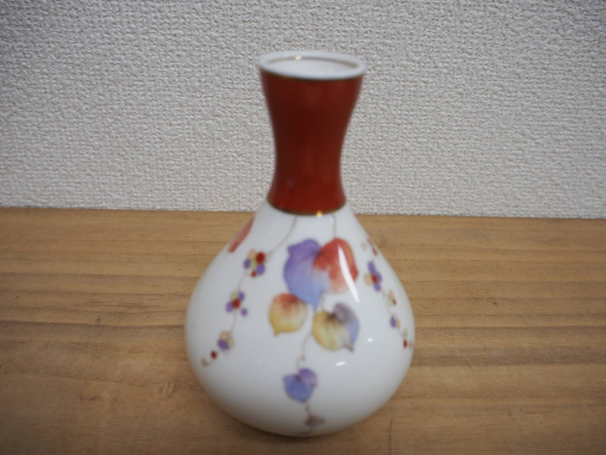 Noritake＊乃リタケ:酒器揃・・徳利．2本　馬上杯（盃)．5客　【高円の聖】陶器_4