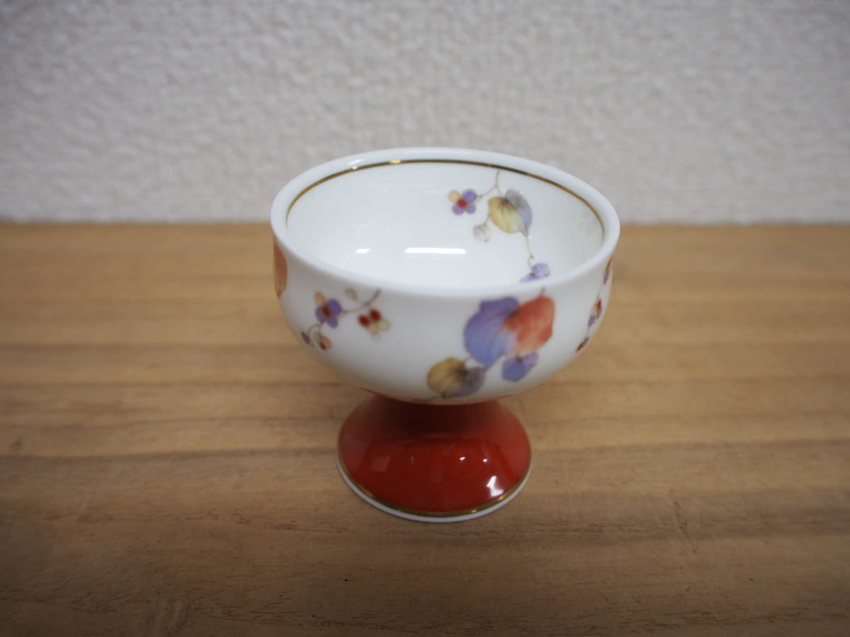 Noritake＊乃リタケ:酒器揃・・徳利．2本　馬上杯（盃)．5客　【高円の聖】陶器_7