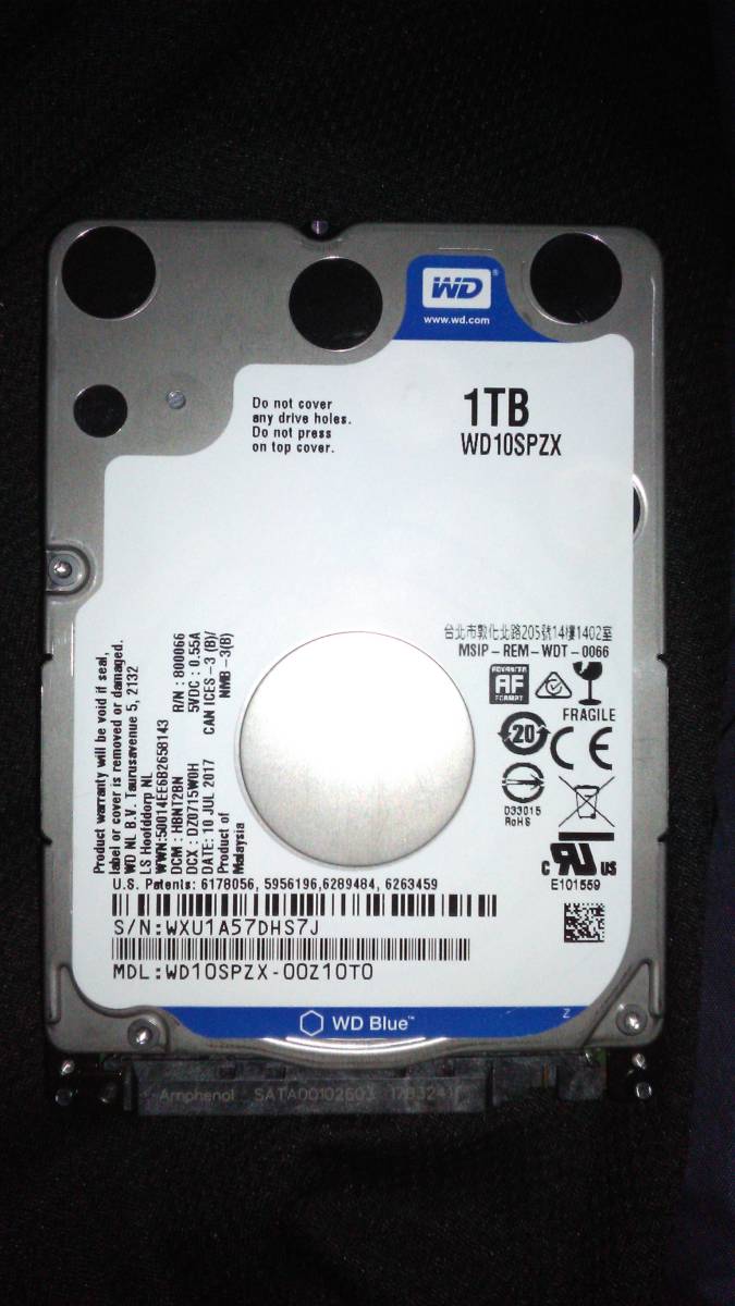 お得，品質保証 WesternDigital製 WD10SPZX 1TB 1000GB 7.0mm 2.5インチ み(500GB～)｜売買されたオークション情報、yahooの商品情報をアーカイブ公開 - オークファン 2.5 SerialATA