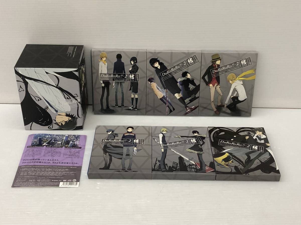 デュラララ!!×2 承 初回限定版 DVD 全6巻セット 収納BOX付