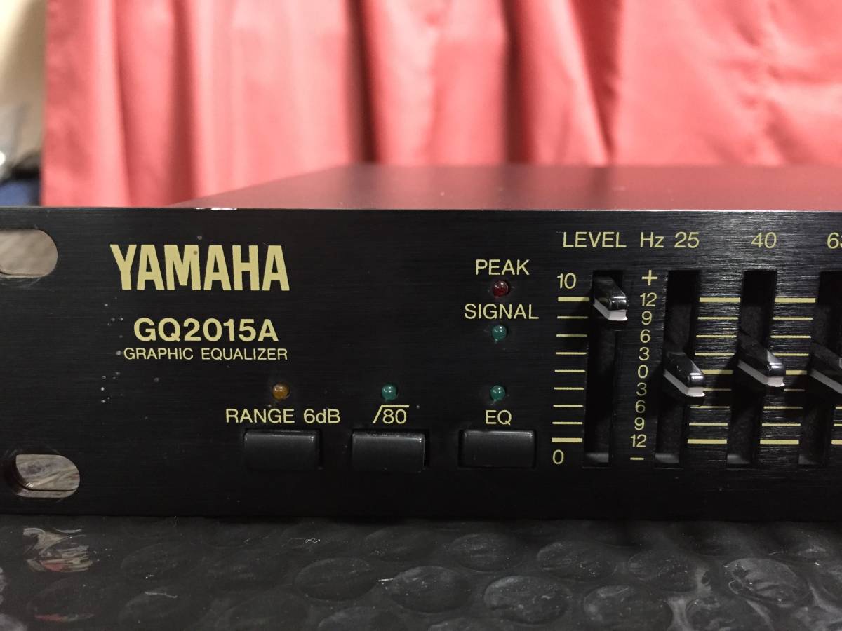 YAMAHA GQ2015A グラフィックイコライザー YAMAHA GQ2015A