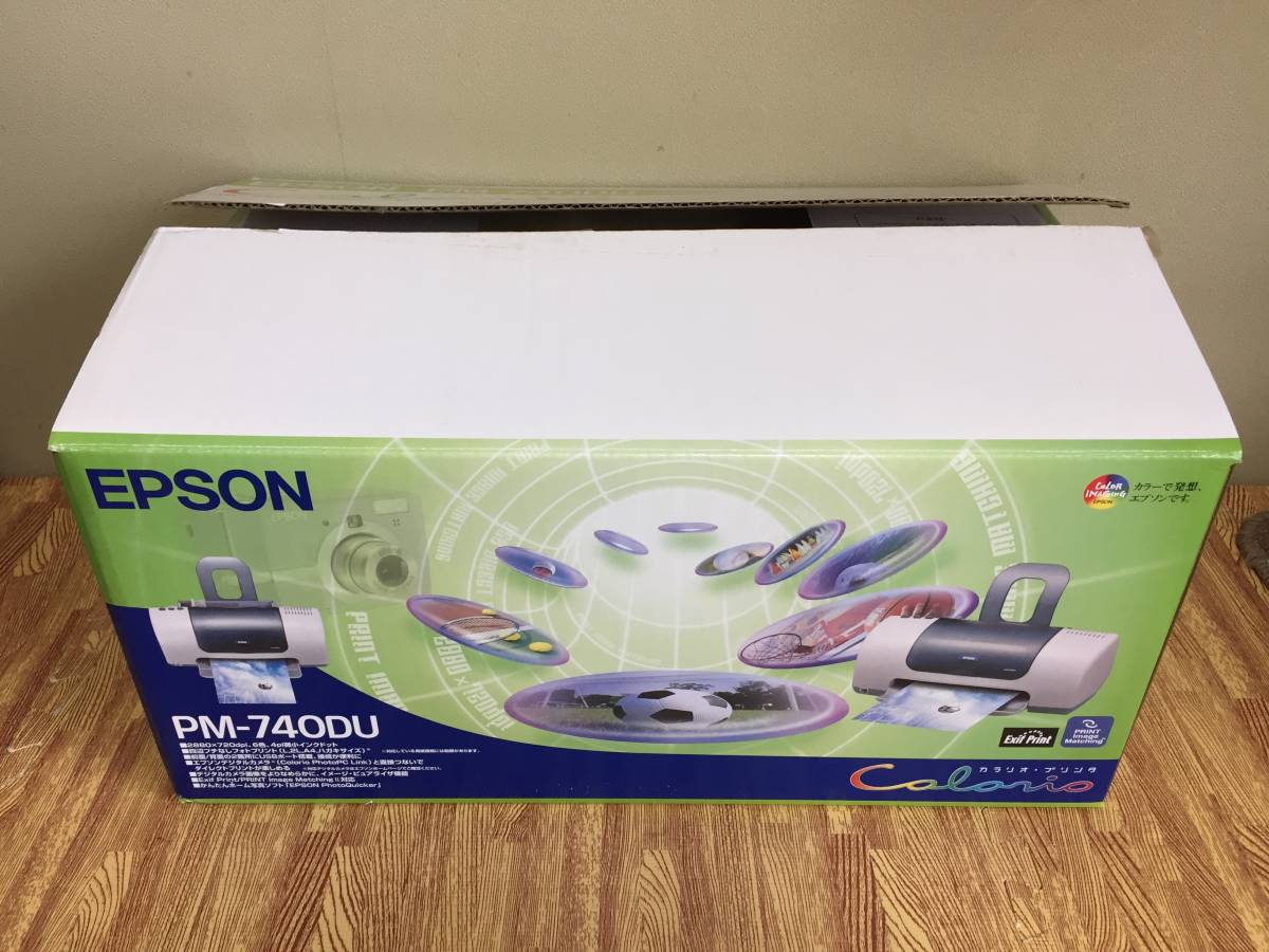 EPSON PM-740DU エプソン カラリオ インクジェットプリンター ／ 未