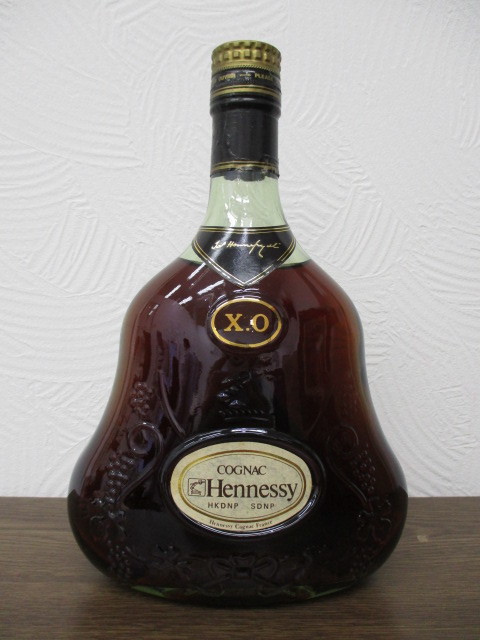 4008】 HENNESSY X.O ヘネシー X.O コニャック ブランデー古酒 未開栓