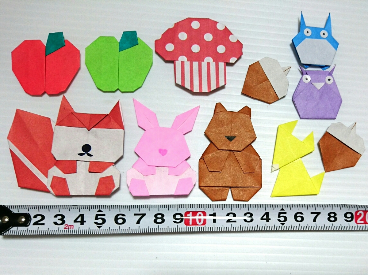 秋の折り紙 森の動物 リス くま ウサギ きつね 団栗 林檎 キノコ など 壁飾り リース素材 保育園 Origami 折り紙 千代紙 売買されたオークション情報 Yahooの商品情報をアーカイブ公開 オークファン Aucfan Com 秋の折り紙 森の動物 リス くま ウサギ きつね 団栗 林檎 キノコ など 壁飾り リース素材 保育園 Origami 折り紙 千代紙 売買されたオークション情報 Yahooの商品情報をアーカイブ公開 オークファン Aucfan Com