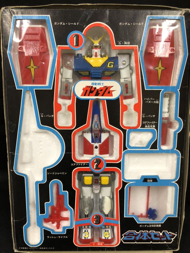 クローバー 機動戦士ガンダム DX合体セット ガンダム : 合金 合体 