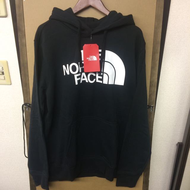 格安，人気 THE NORTH FACE 裏起毛 ロゴパーカー Lサイズ BK(トップス)｜売買されたオークション情報、yahooの商品情報をアーカイブ公開 - オークファン 男性用