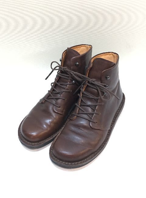 お値下げ　トリッペン(ドイツ製)３９ 経堂) トリッペン trippen レザー レースアップ ブーツ サイズ39
