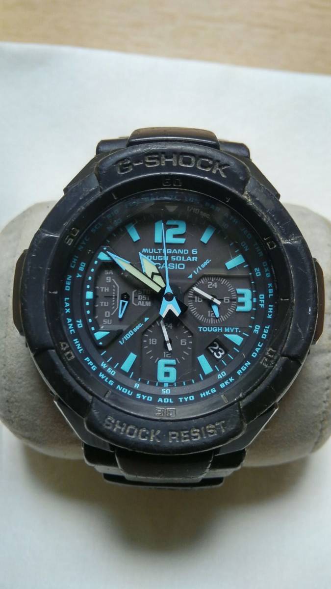 G-SHOCK スカイコックピット カシオ GW-3000BD 電波ソーラー メタル