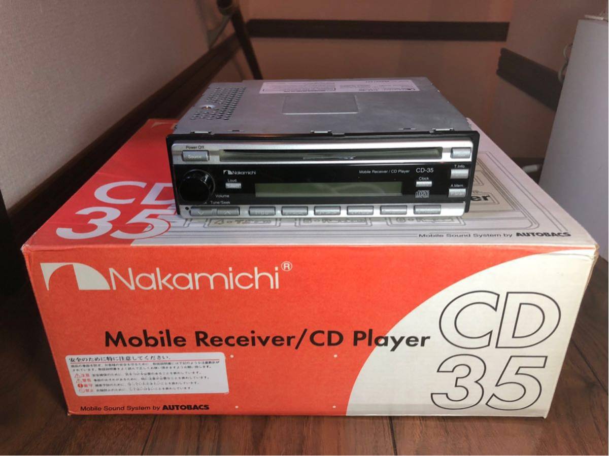 ナカミチ製CD-35とMD-20のセット 部品取りにCD-35が2機付きます ナカミチ