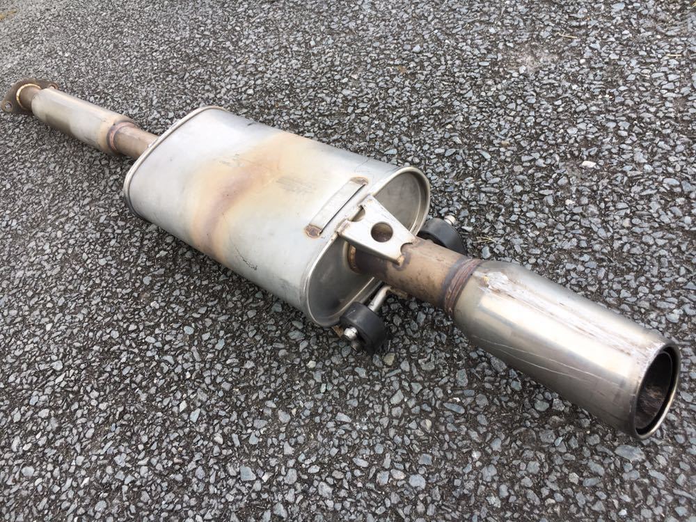 良音】ローバーミニ インジェクション用 社外サイド出しマフラー XN12A