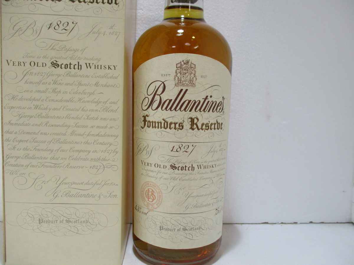 Reserve Founders Whisky Ballantine