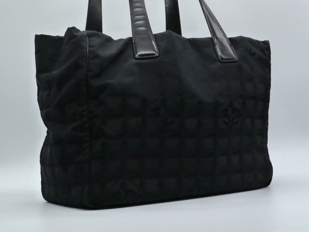 極美品】1円~ シャネル CHANEL ニュートラベルライン MM トートバッグ 