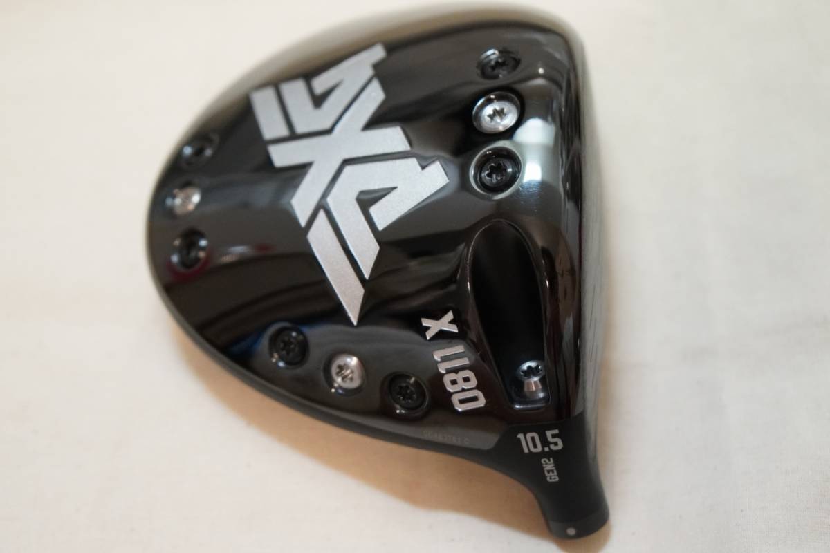 【日本正規店購入・美品】PXG 0811X GEN2 10.5度 ヘッド単体+ヘッドカバー・レンチ付