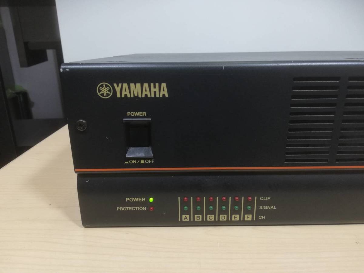 YAMAHA ヤマハプロオーディオ6chパワーアンプXM6150 希少YAMAHA