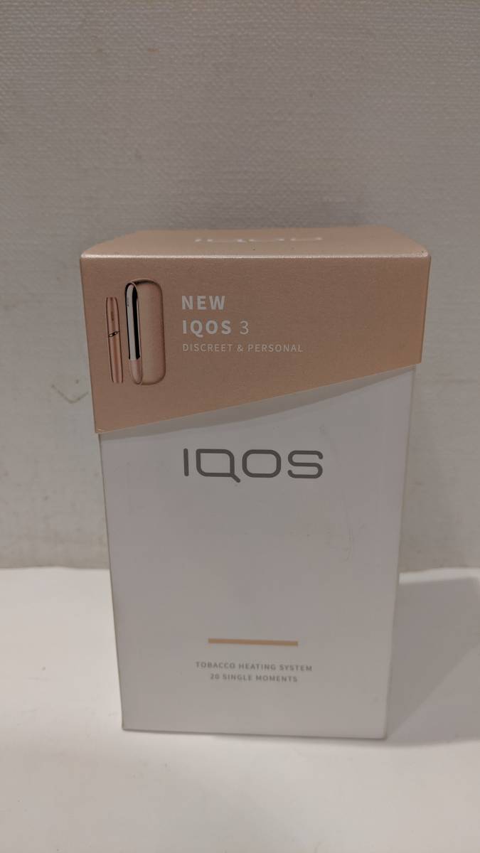 激安大特価，新作 IQOS 3 キット ブリリアントゴールド 通電OK 品 36371(その他)｜売買されたオークション情報、yahooの商品情報をアーカイブ公開 - オークファン その他