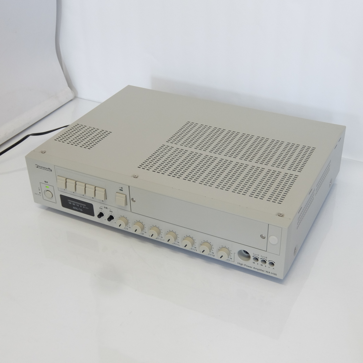 Panasonic WA-H30 業務用放送ハイパワーアンプ 音響機材 Panasonic WA-H30 業務用放送ハイパワーアンプ 音響機材 【公式通販】