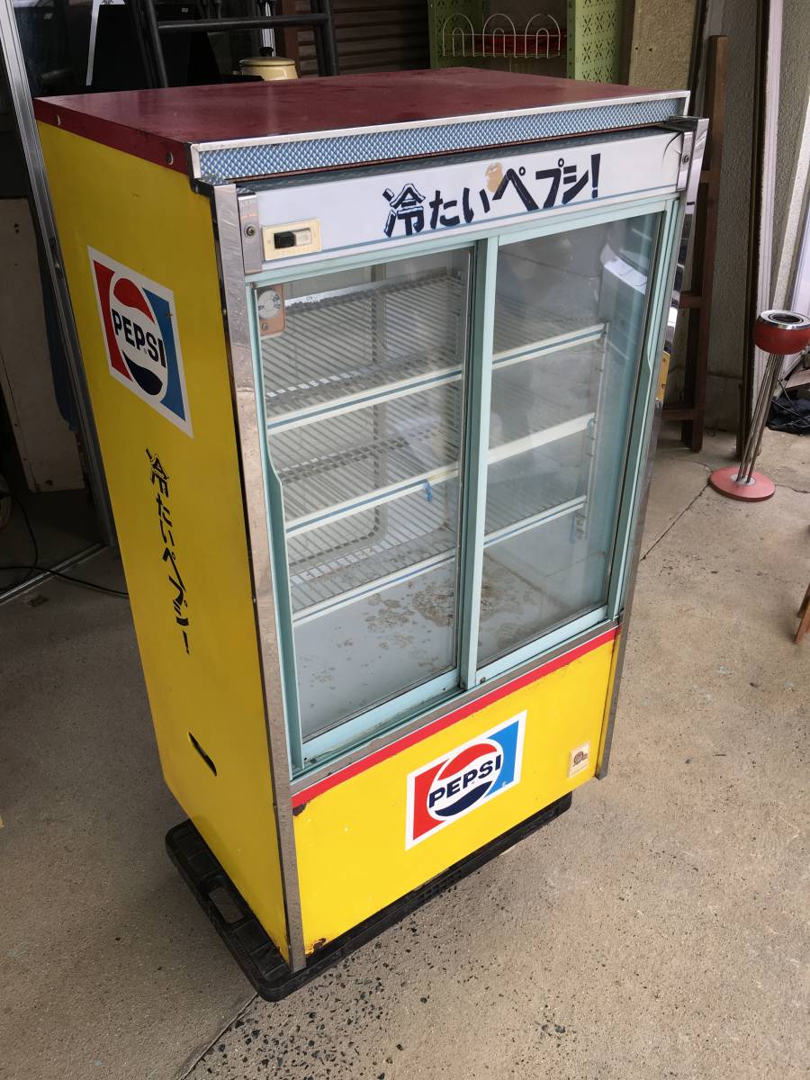 冷蔵庫 ペプシコーラ 昭和レトロ 動作確認済 激レア メルカリ - 自動 