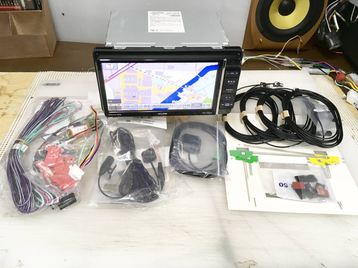AVN-Z05iW イクリプス 最新2018年地図 CD録音 DVD フルセグ bluetooth 