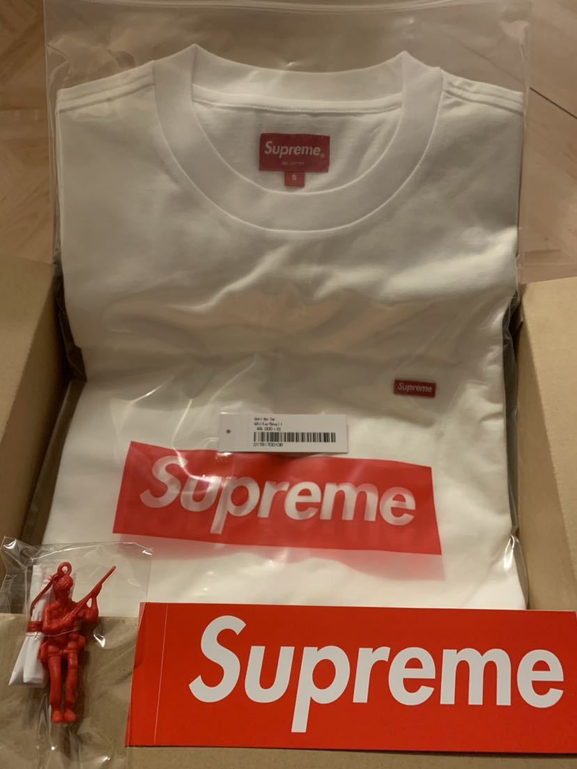 Supreme Small Box Tee ホワイト Sサイズ