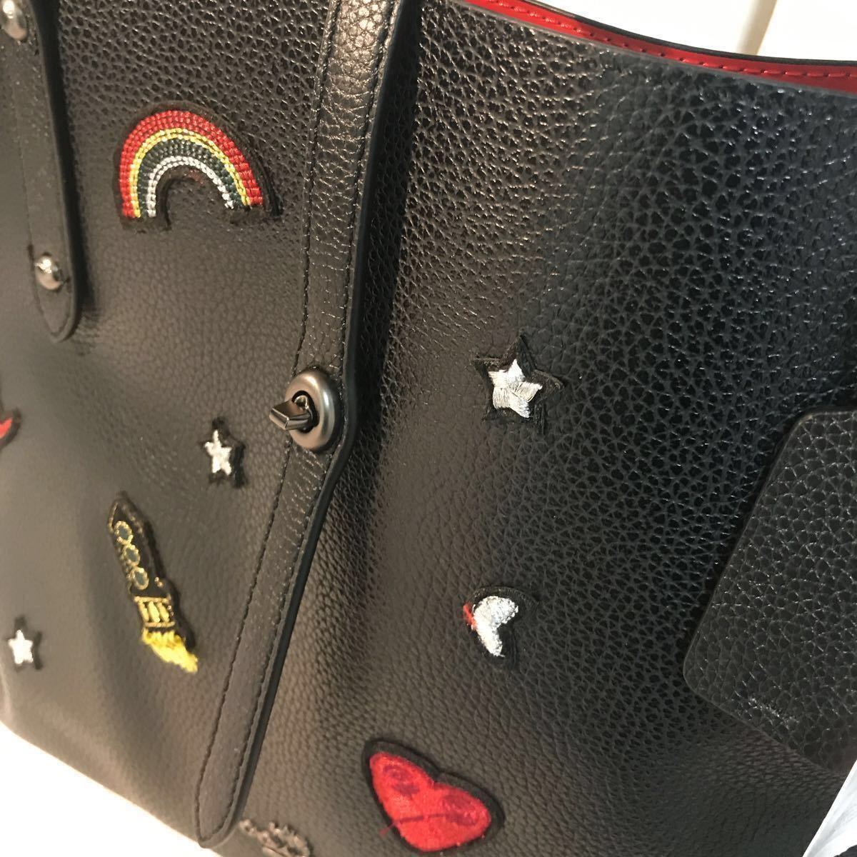 COACH 長けりゃ コーチ ブラック レッド本田翼 北川景子 