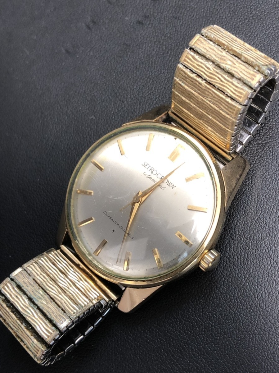 セイコー SEIKO クラウン スペシャル CROWN 23石 SD文字盤 手巻き
