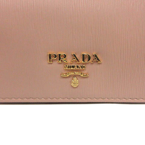 プラダ PRADA 名刺入れ カードケース レザー ロゴ VITELLO MOVE